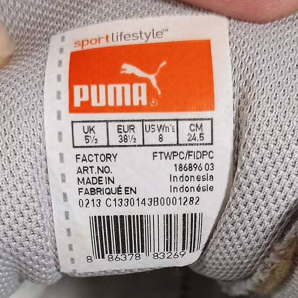 PUMA Womens Running Shoes Sneakers Sz 8 BioWeb Elite‎ WebCage Gray Blue Green - Picture 11 of 11